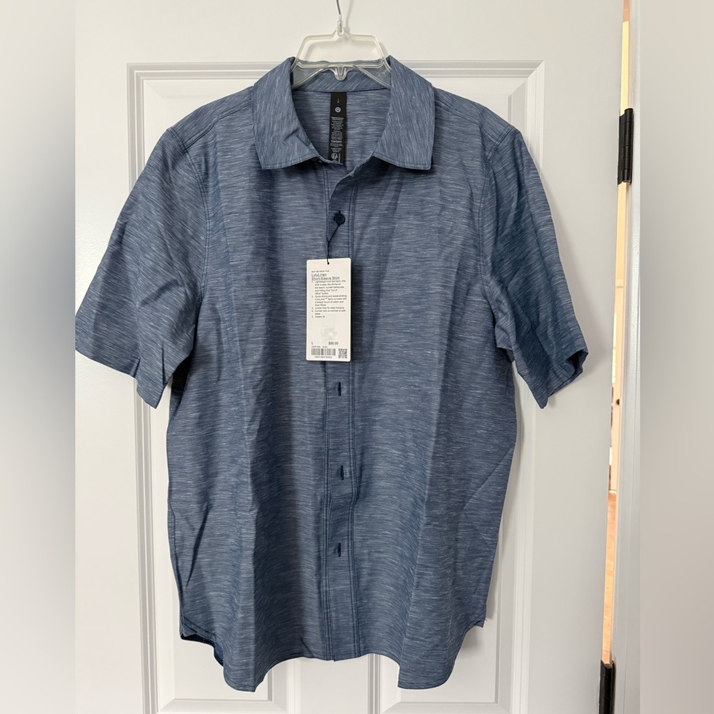 Lululemon Athletica LuluLinen Short Sleeve Shirt